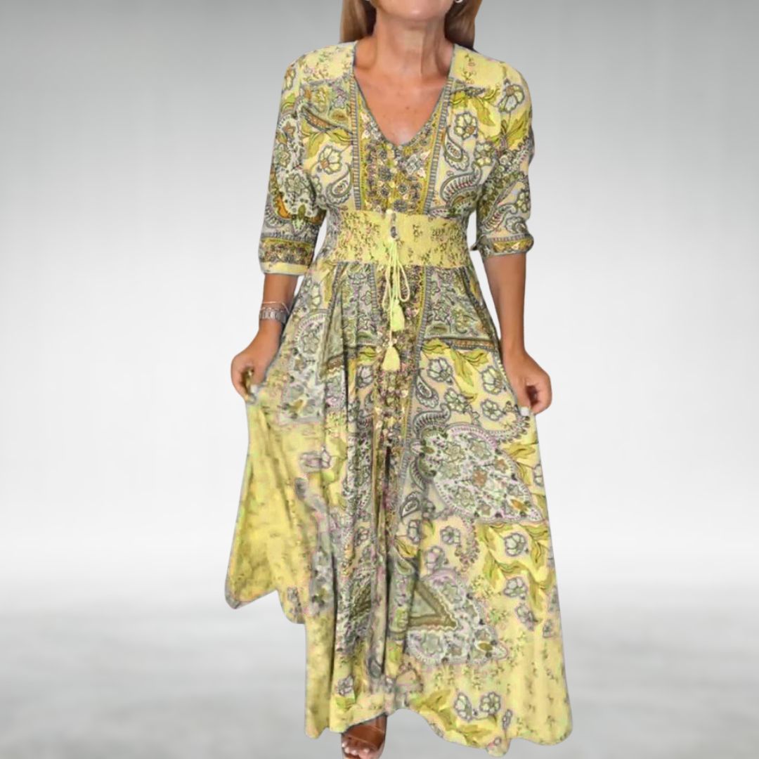 ELARA | BOHEMIAN MAXI DRESS