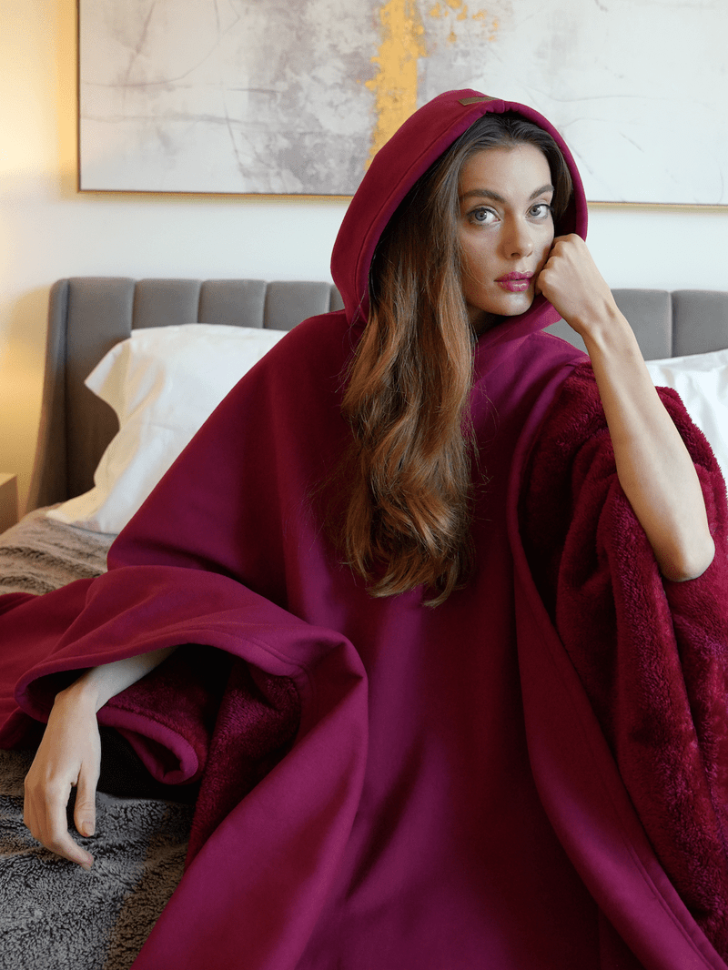 Harper poncho hoodie