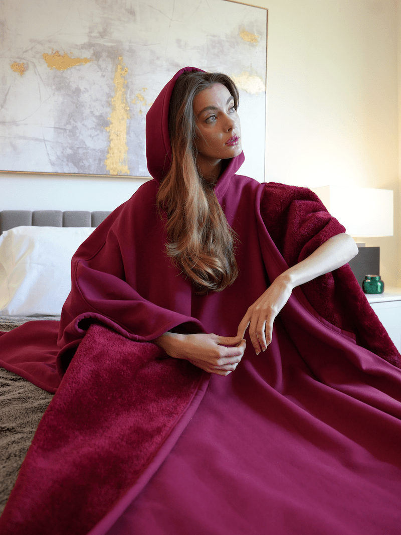 Harper poncho hoodie