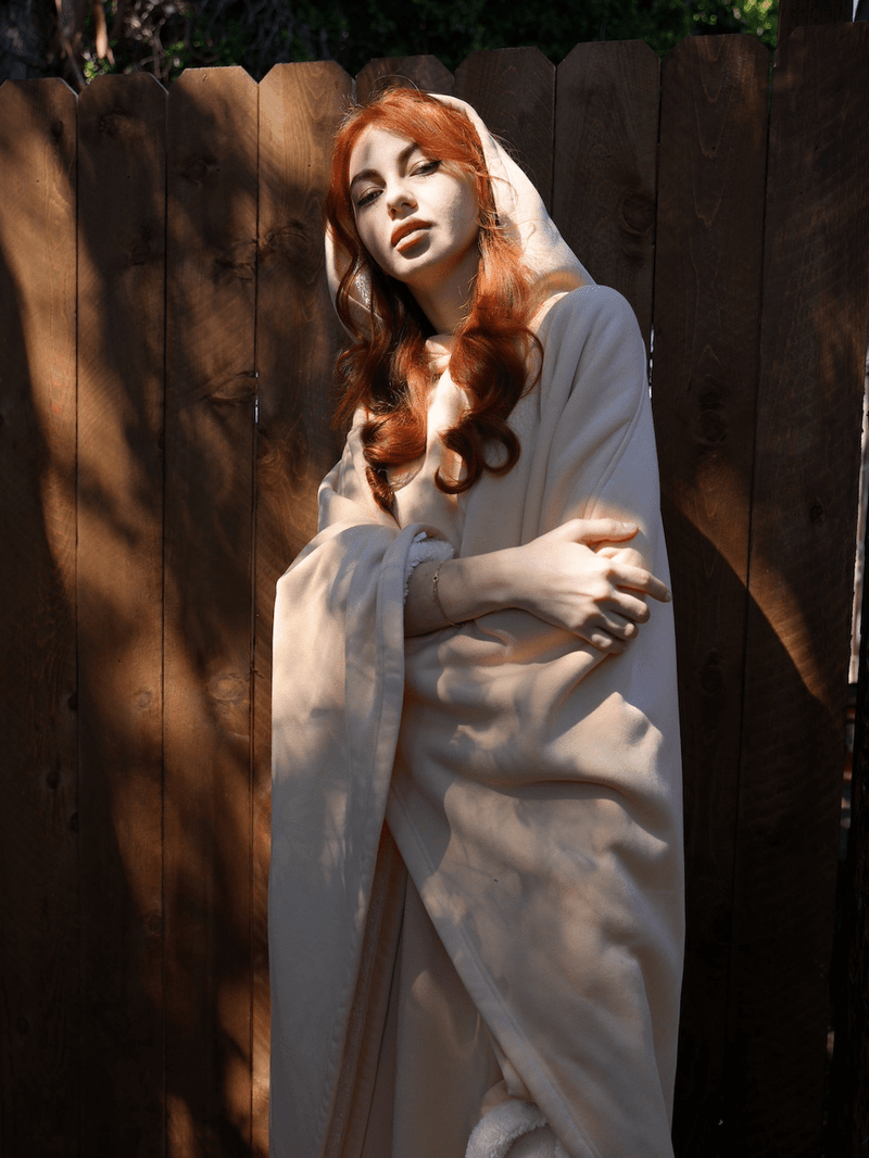 Harper poncho hoodie