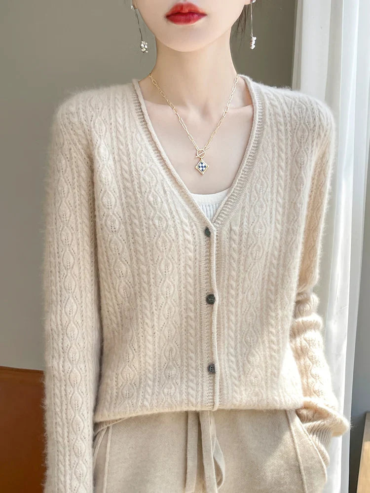 Elara Merino Cardigan