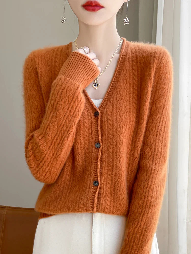 Elara Merino Cardigan