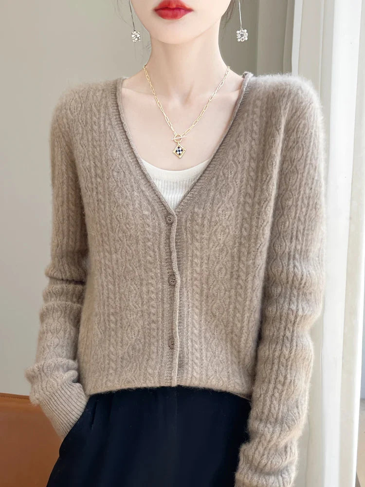 Elara Merino Cardigan