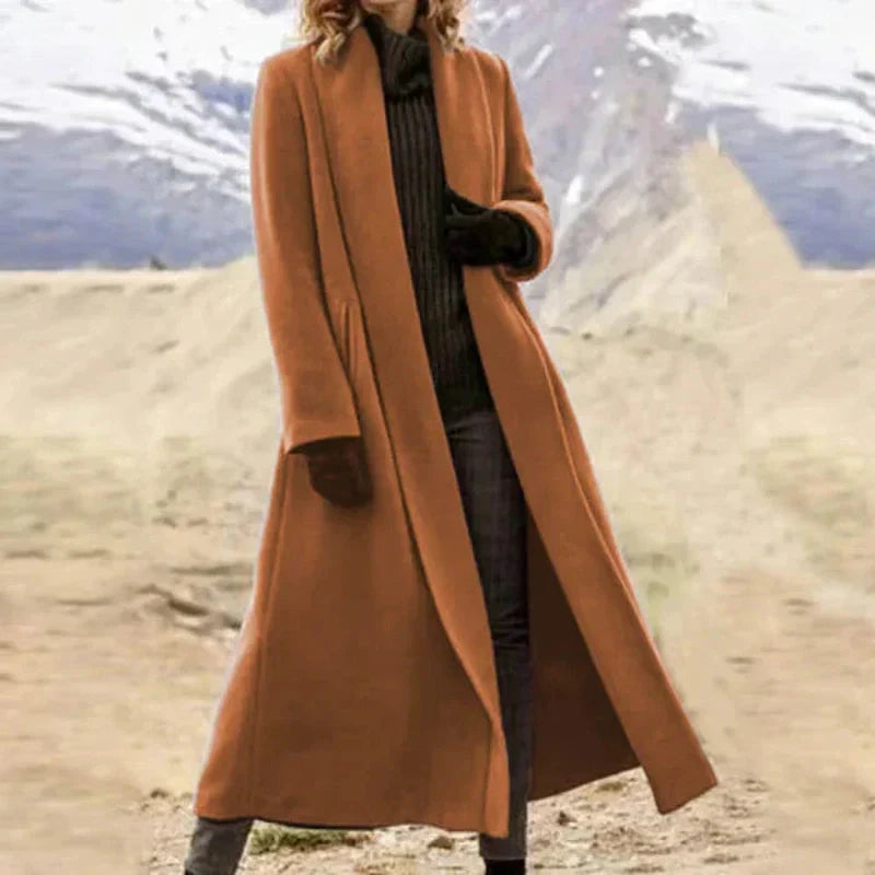 Alder Long wool coat
