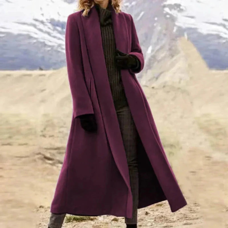 Alder Long wool coat