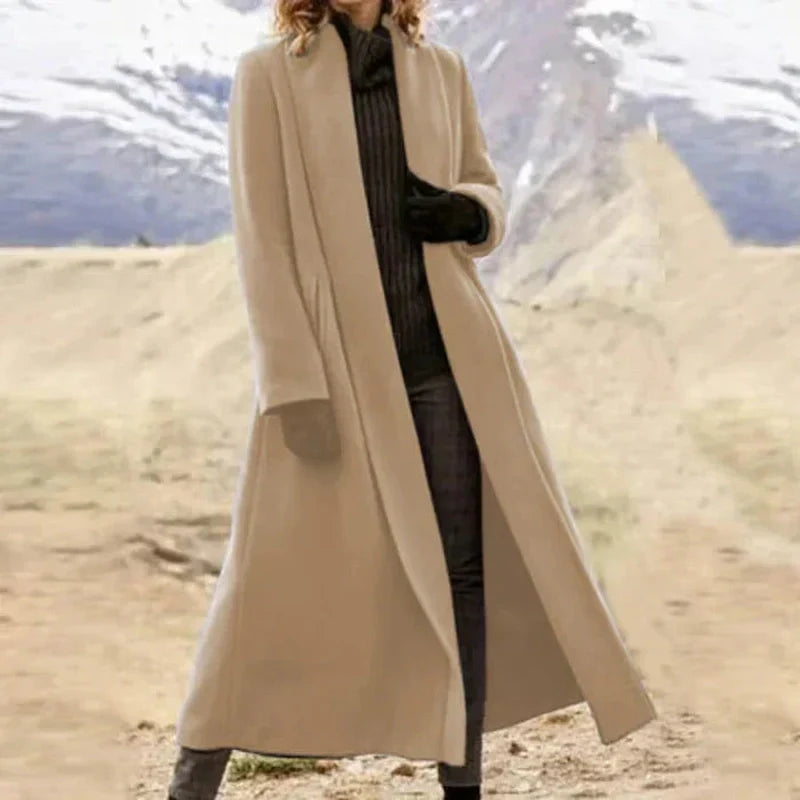 Alder Long wool coat
