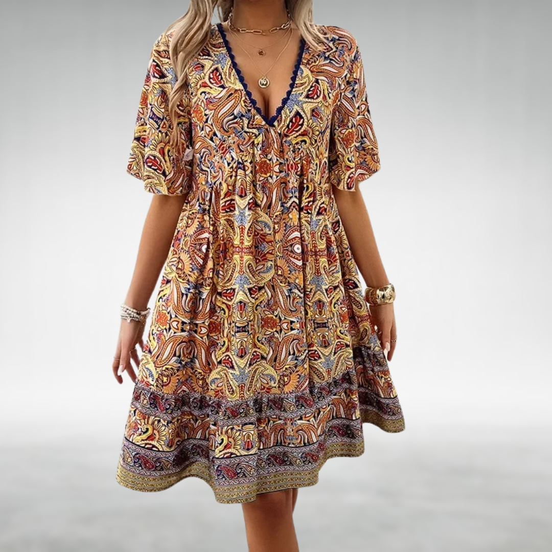 CASTELLE | ELEGANT BOHO DRESS