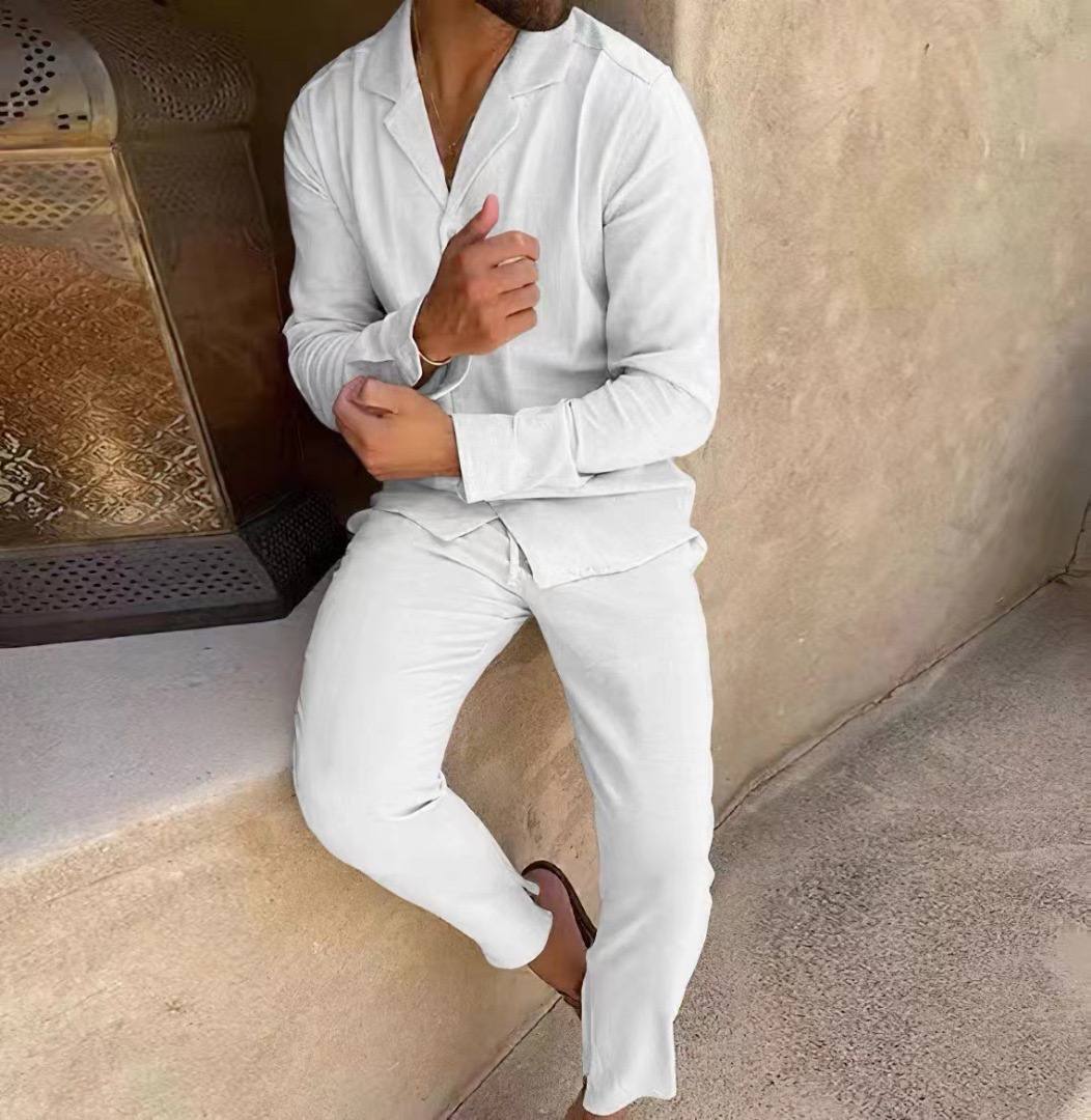Sandy Linen Set