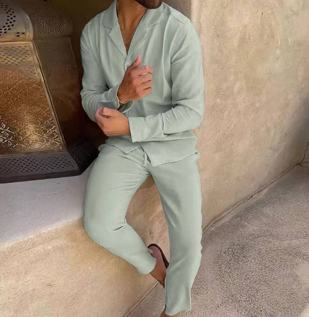 Sandy Linen Set
