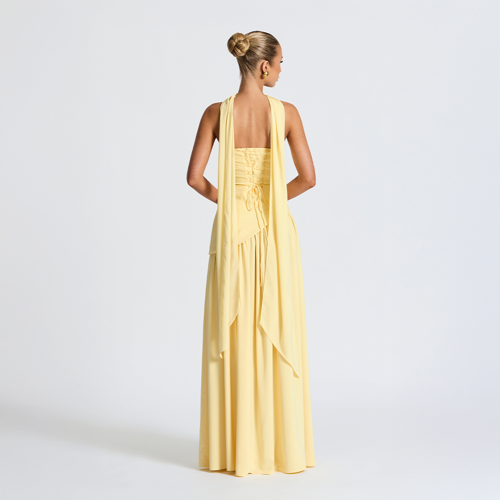 Aurelia Split Gown