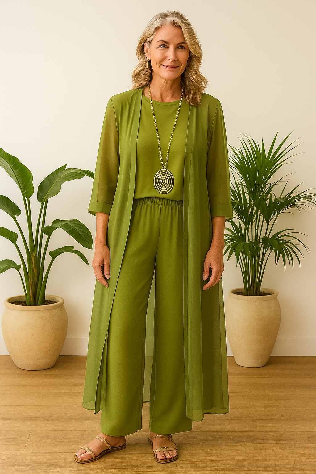 ISABELLE | ELEGANT THREE-PIECE RELAXED SET