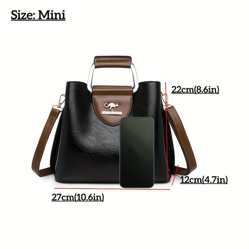 Harper leather bag