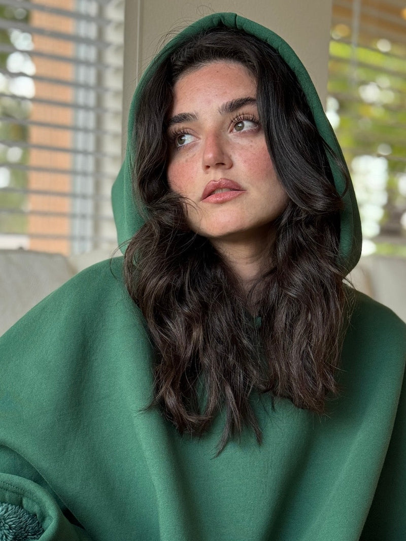 Harper poncho hoodie
