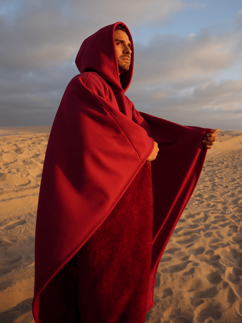Harper poncho hoodie