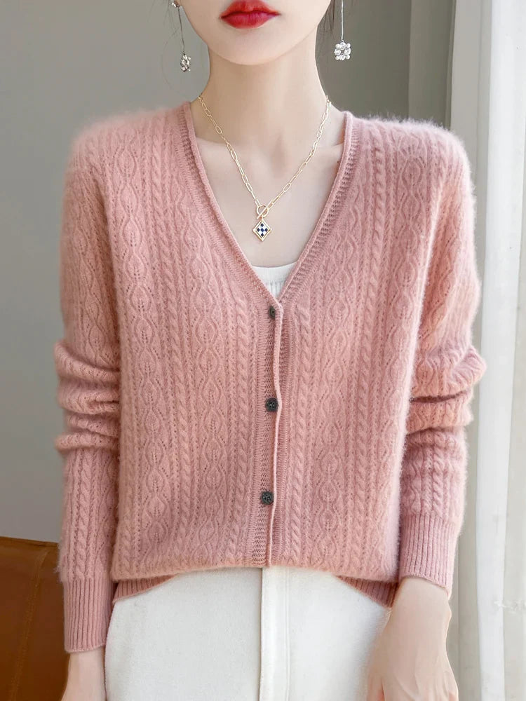 Elara Merino Cardigan