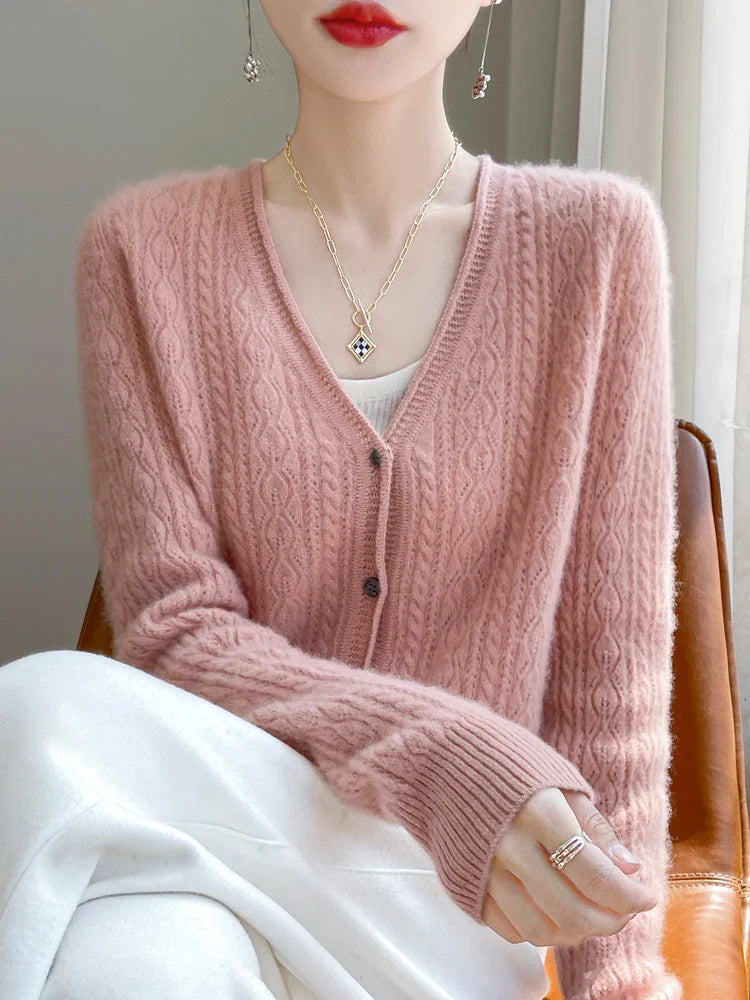 Elara Merino Cardigan
