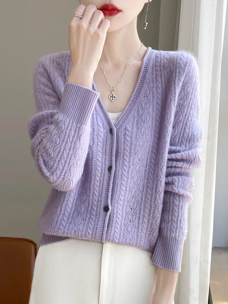 Elara Merino Cardigan