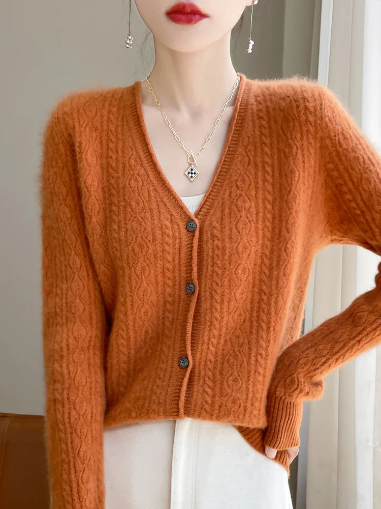 Elara Merino Cardigan