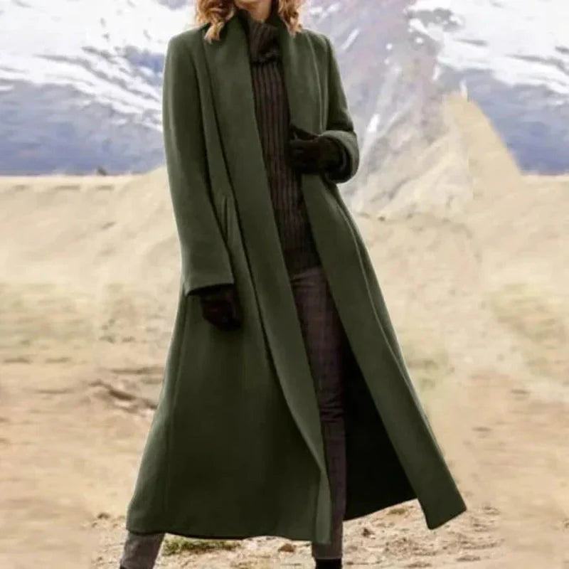 Alder Long wool coat
