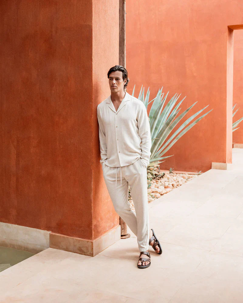 Sandy Linen Set
