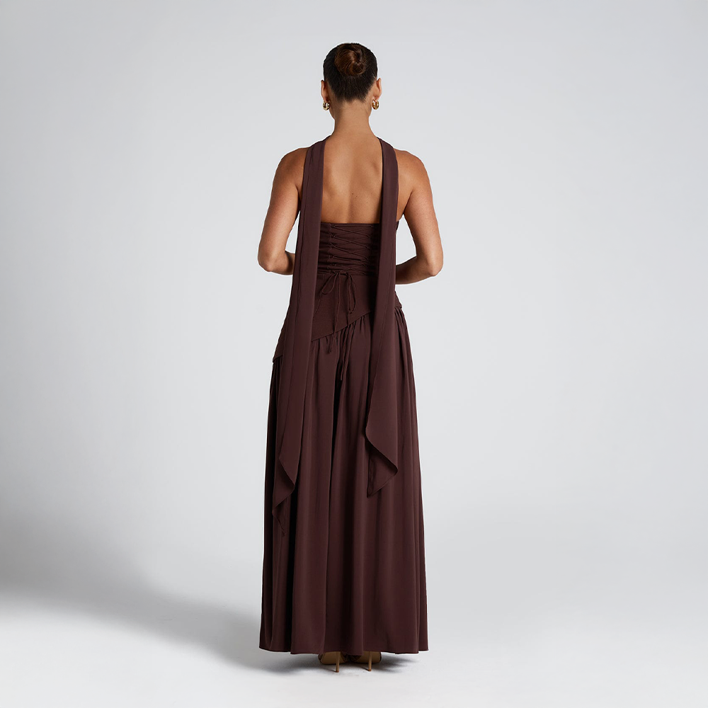 Aurelia Split Gown