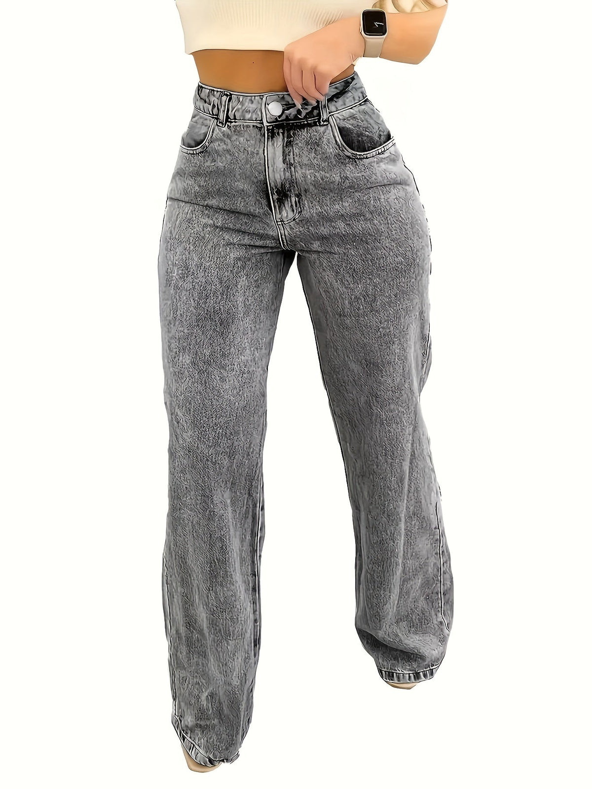 UrbanDenim Jeans Wijde pijpen