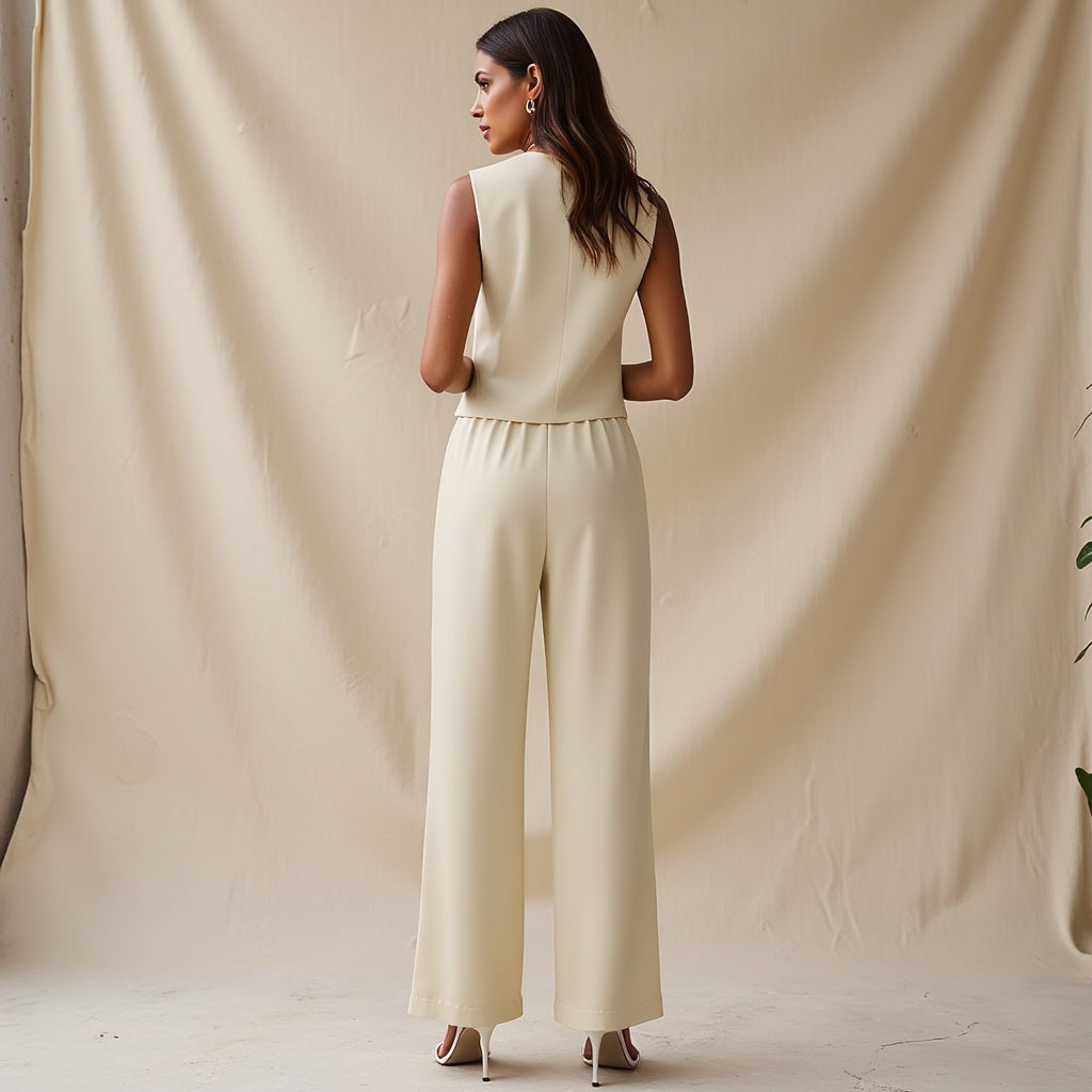 Cécila Solid Suit Set