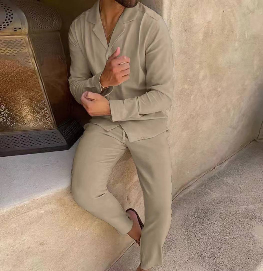 Sandy Linen Set