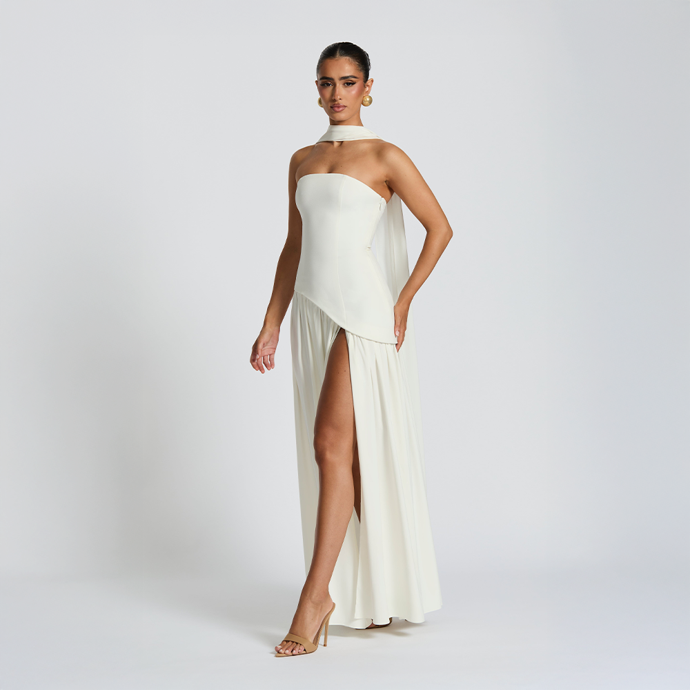 Aurelia Split Gown